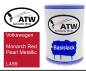 Preview: Volkswagen, Monarch Red Pearl Metallic, L459: 500ml Lackdose, von ATW Autoteile West.